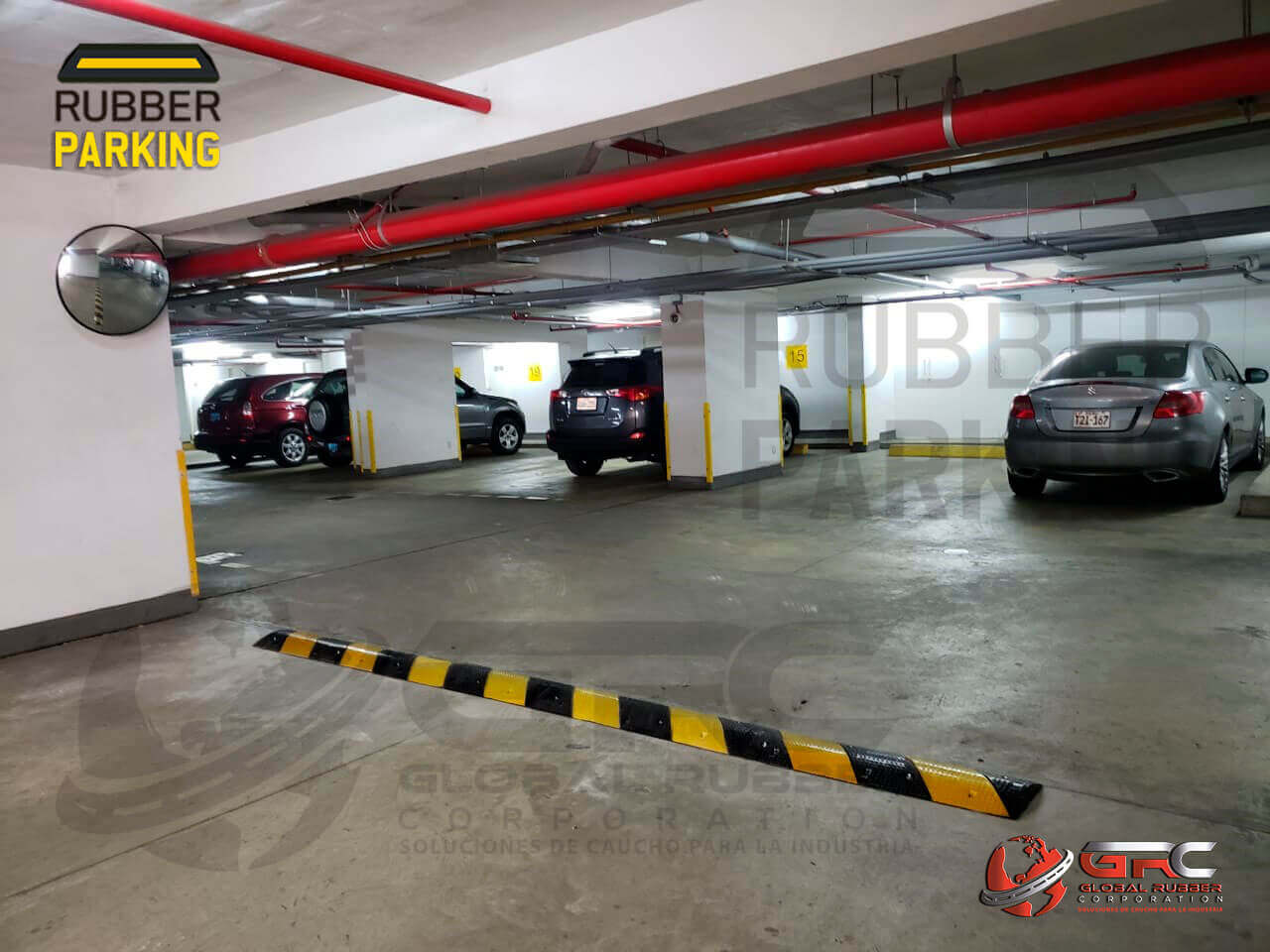 Rompemuelle de caucho