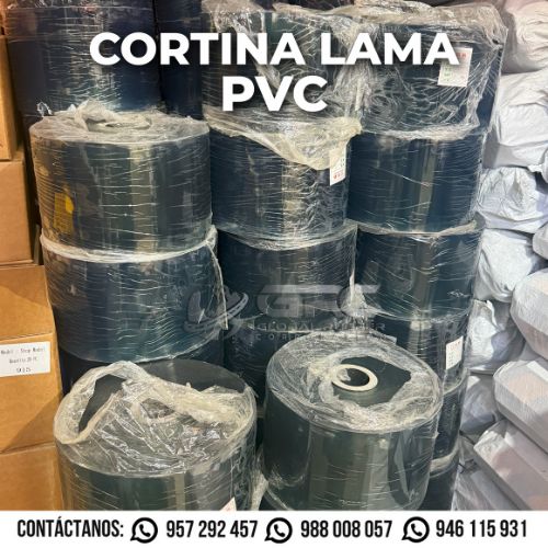 Cortinas de lamas de PVC transparentes en Perú