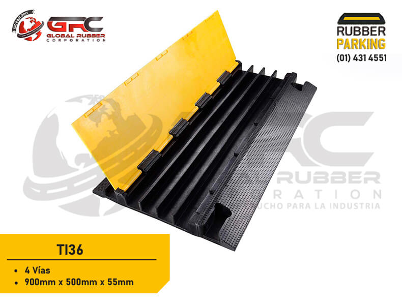 Protector de Cables de 4 Vías