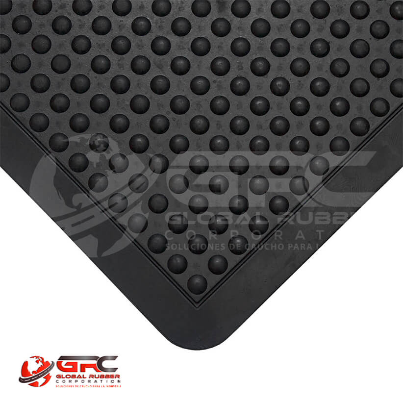Tapete antifatiga de caucho